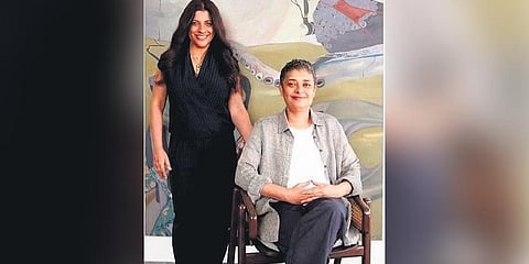 Zoya Akhtar and  (sitting) Reema Kagti