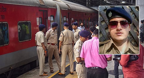 Former RPF constable Chetansinh Chaudhary who killed his senior and three others. (Photo | PTI)