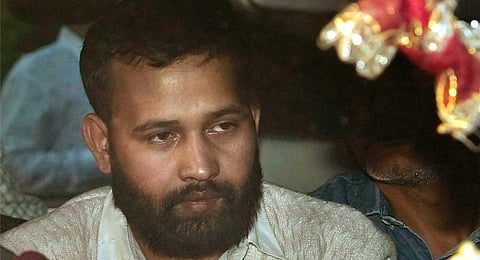 The alleged mastermind behind Wednesday’s Parliament security breach Lalit Jha. (Photo | PTI)