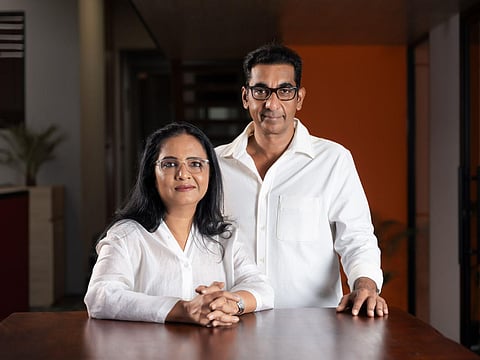 Surat Diamond Bourse Designer Sonali Rastogi and Manit Rastogi of Morphogenesis, one of India's premier Architecture and Urban Design practices.
