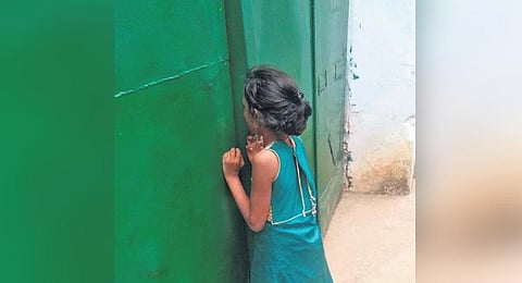 Authorities of the jail took note of the girl and allowed her to meet her mother,  identified as Khaja Bhi.