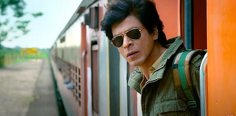 YouTube screengrab from the trailer of 'Dunki' starring Shah Rukh Khan.