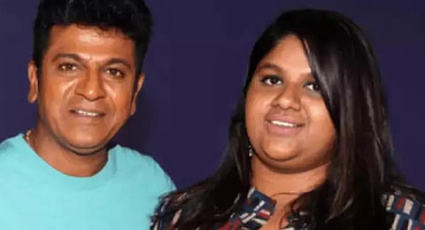 FILE PHOTO | Shivarajkumar and Niveditha Shivarajkumar (Twitter)