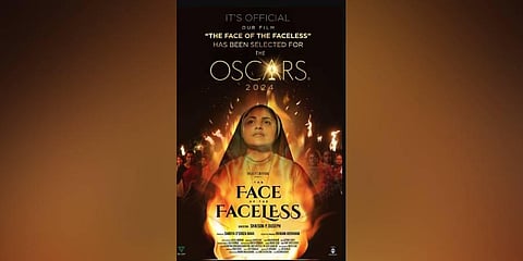 Malayalam movie 'Face of The Faceless''. (Photo | Twitter)