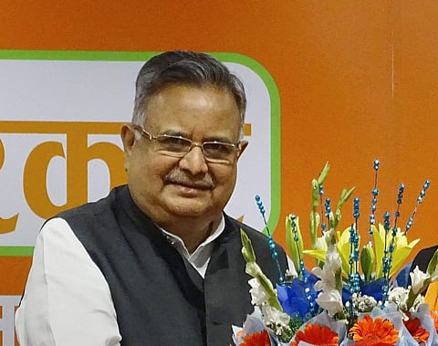 Former Chhattisgarh chief minister Raman Singh.  (File | PTI)