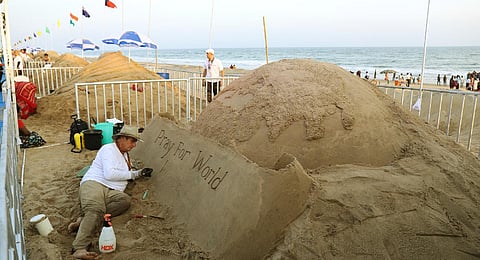 Konark festival and international sand art festival