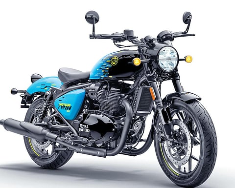 Royal Enfield's custom Shotgun Twin 650.