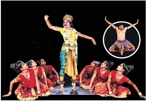 Bharanthajali School dancers