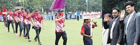 CEO and member secretary of Sports Development Authority of Tamil Nadu Meghanatha Reddy inaugurated the tournament on Tuesday | Express
