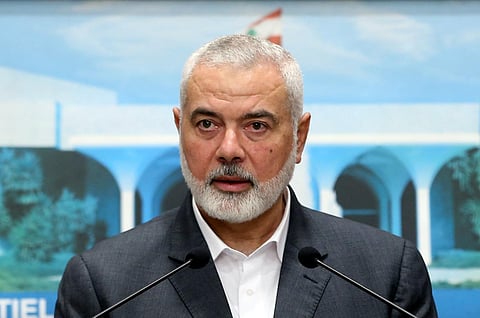Ismail Haniyeh, the leader of the Palestinian militant group Hamas. (Photo | AP)