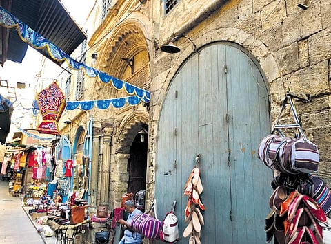 The Khan el-Khalili market