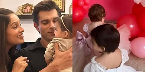 Bipasha Basu, Karan Singh Grover with their daughter, Devi with Dua (Photo |  Instagram)