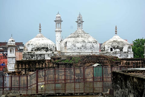 Gyanvapi mosque complex, in Varanasi. 
