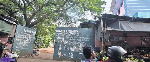 The Tasmac shop located near Ayanavaram Government Higher Secondary School | P Ravikumar