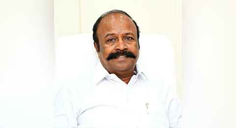 Tamil Nadu Cooperation Minister K R Periyakaruppan.