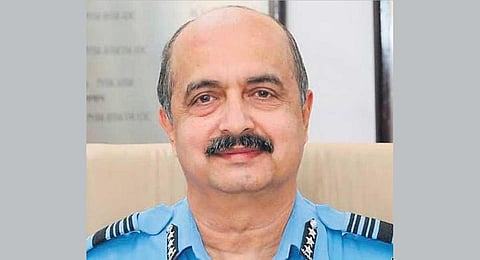 Indian Air Force Chief VR Chaudhari