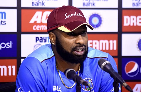 Former West Indies captain Kieron Pollard. (File photo)