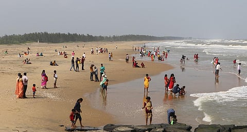Public revelling in Karaikal Beach | Antony Fernando
