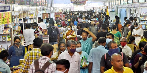 The 45th Chennai Book Fair at YMCA Grounds in Nandanam. (File Photo| Ashwin Prasath, EPS)