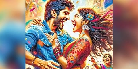 A still from the film 'Shravani Subramanya'