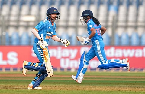 The amount of runs that came after the fall of the top four was impressive. While the top four collectively contributed just 91 runs, the middle-order poured in 191 runs. (Photo | PTI)