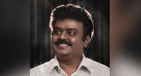 Actor-politician Vijayakant, widely known as 'Captain'. (Express File Photo)