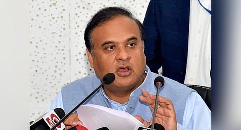 Assam Chief Minister Himanta Biswa Sarma. (Photo | PTI)
