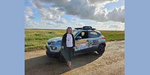 Pooja Sharma at Mandø, Denmark