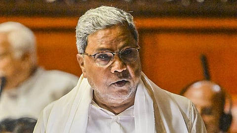Karnataka Chief Minister Siddaramaiah