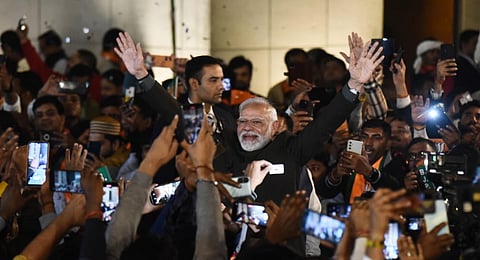 Hat-trick in states guarantee of hat-trick in 2024: PM Modi