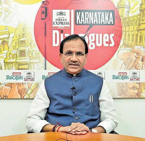 Union Minister of State for Chemicals and Fertilizers and New and Renewable Energy, Bhagwanth Khuba.