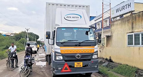 The drivers were electrocuted when they opened the van door and it came into contact with an overhead cable | Express