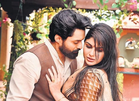 A still from the film Devil