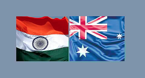 India trade deficit with Australia down 40%