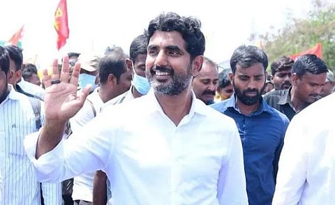 TDP general secretary Nara Lokesh. (Photo | EPS)