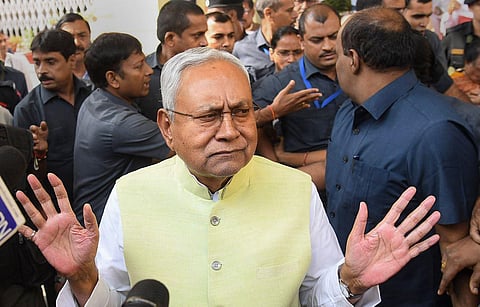 Bihar Chief Minister Nitish Kumar. (Photo | PTI)