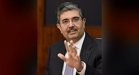 Uday Kotak , president of the Confederation of Indian Industries(CII) and  CEO of Kotak Mahindra Bank. (File photo | PTI)