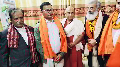 A 500-member procession from Janaki Mandir Nepal will reach Ayodhya on January 6th along with 1100 bhar (baskets/thalis) of wedding gifts meant for Lord Ram. (Photo| EPS)