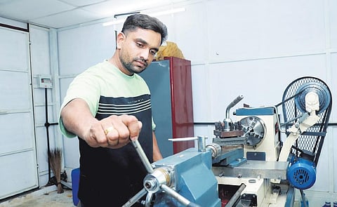 K V Sajeesh of KV Surgicals and Research Centre.