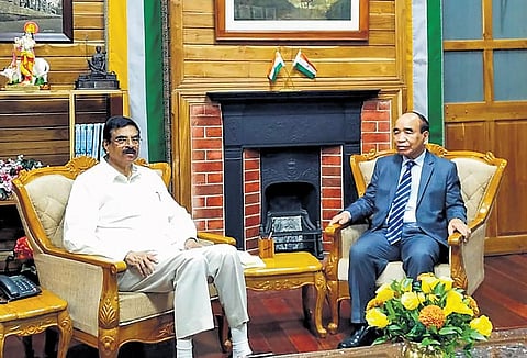 After the results, MNF leader Zoramthanga tenders resignation to the governor | pti