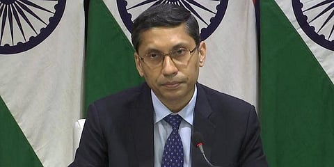 MEA spokesperson Arindam Bagchi (File Photo | ANI)