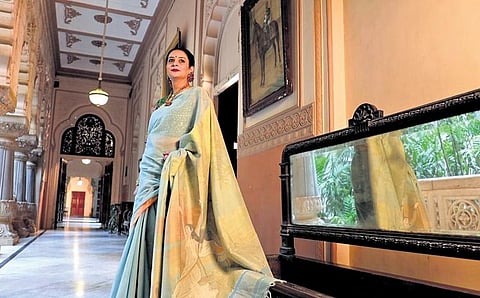 Textiles revivalist and conservationist Lavina Baldota.