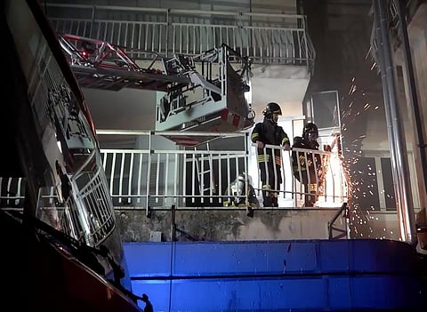 Fire in hospital near Rome kills at least four, forces evacuation of facility and patients
