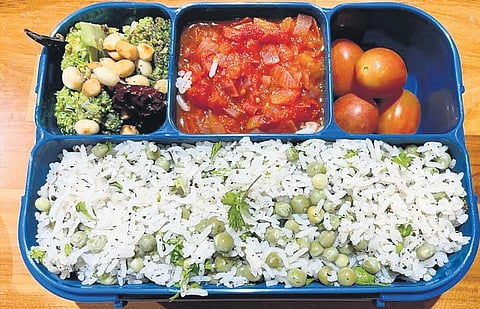 Harish Closepet's easy and nutritious lunchbox receipes.