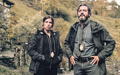 A still from the movie 'Infiesto'