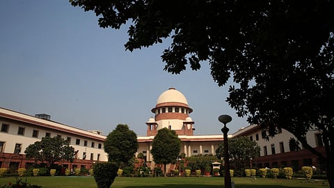 The Supreme Court of India premises in New Delhi.