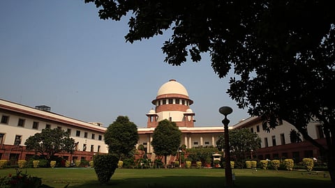 The Supreme Court of India premises in New Delhi.