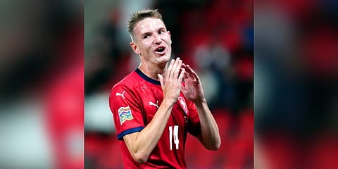 Czech Republic's Jakub Jankto. (Photo | AP)