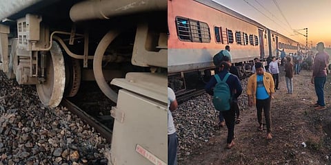 Godavari Express derails at Telangana's Bibinagar, no casualties reported