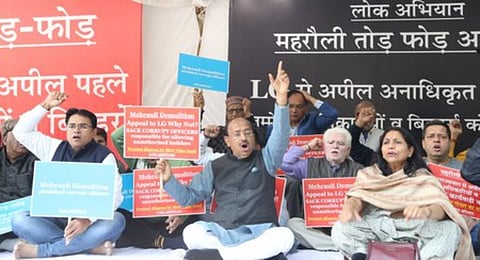 Tughlakabad demolition drive: Delho govt asks Chief secy to prepare rehabilitation plan